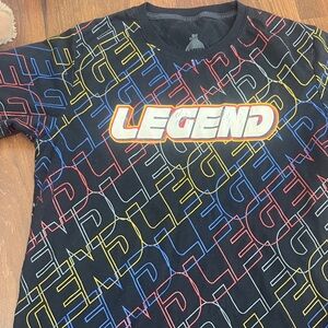Legend Kids Graphic Tee - Black, Red, Yellow, Blue